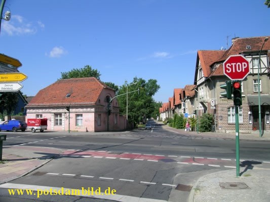 berqueren der Michendorfer Chaussee