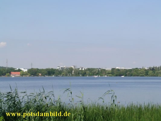 Blick zum Luftschiffhafen