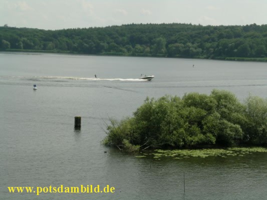 Wasserski auf dem Templiner See