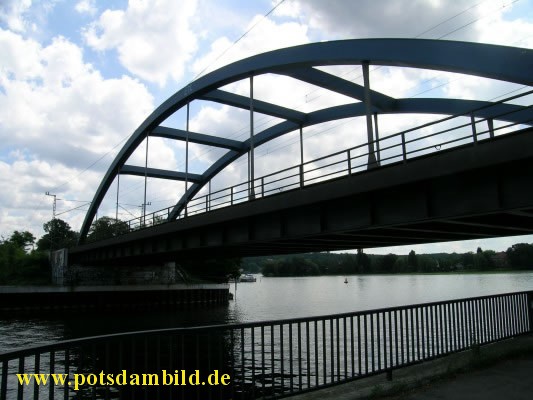 Eisenbahnbrcke an der Neustdter Havelbucht