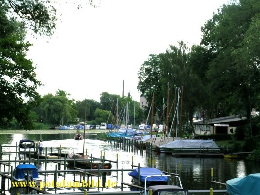 Segelyachten an der Planitzinsel