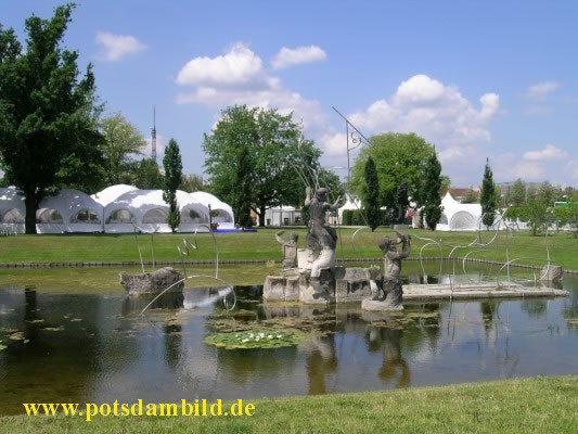 Neptunbrunnen im Lustgarten