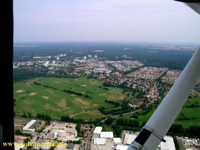 Die ersten Stadtteile von Potsdam - Drewitz und Stern sind zu sehen