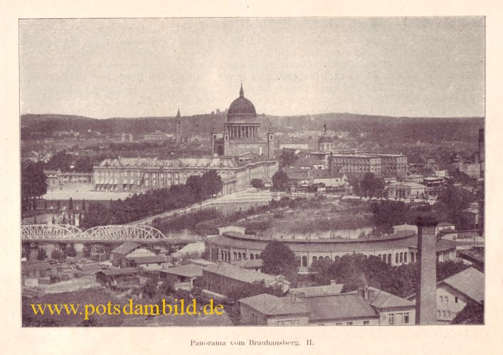 Geschichte Potsdams - Panorama vom Brauhausberg