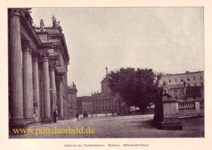 Geschichte Potsdams - Ostfront des Stadtschlosses