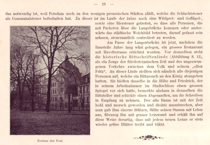 Vom Bahnhof zur Stadt Potsdam - Neubau der Post