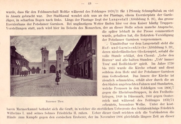 Die Altstadt Potsdams - Nauener Thor