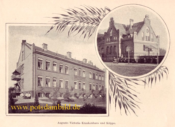 Die Altstadt Potsdams - Auguste Victoria Krankenhaus
