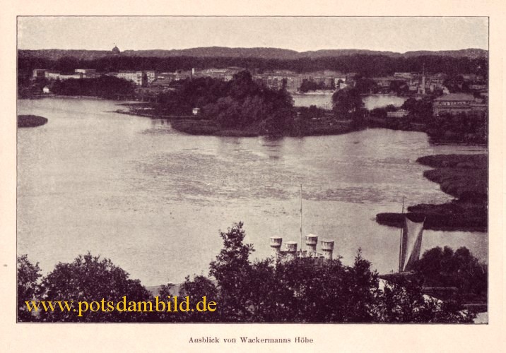 Die Teltower Vorstadt Potsdams - Ausblick von Wackermanns Hhe 