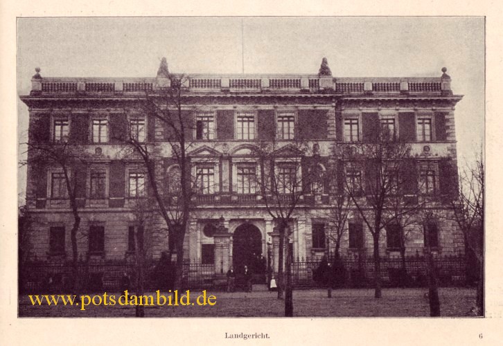 Die Nauener Vorstadt Potsdams - Landgericht