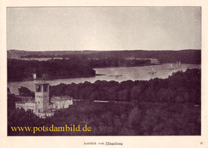 Die Nauener Vorstadt Potsdams - Ausblick vom Pfingstberg