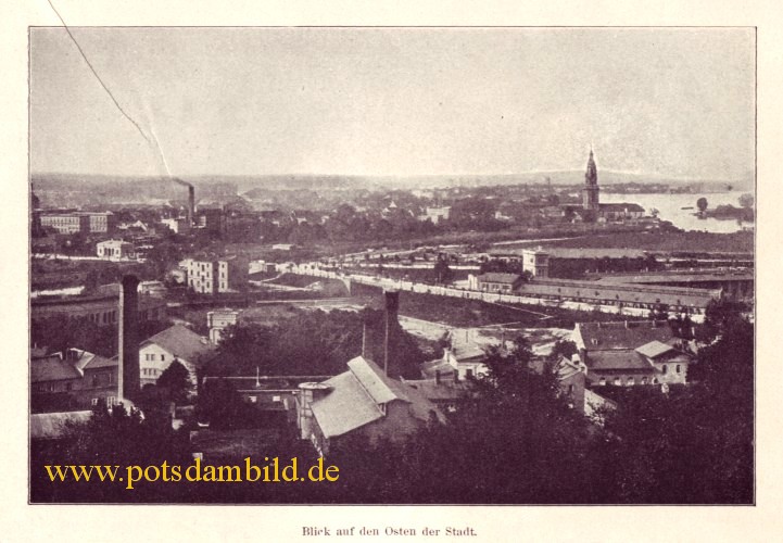 Die Brandenburger Vorstadt Potsdams - Blick auf den Osten der Stadt 