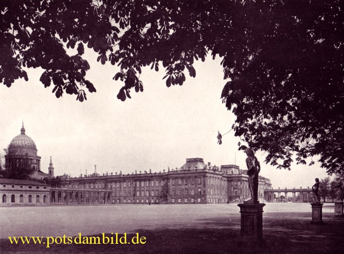 Westseite vom Lustgarten - Stadtschloss Potsdam